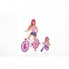 Simba - Steffi Love Promenade à Vélo avec Evi - Poupée Mannequin 29cm + Mini Poupée 12cm - 105733045