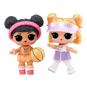 L.O.L. Surprise! All-Star Sports Moves Série 7 - Découvrez 8 Surprises - avec des mouvements & Accessoires Scintillants sur L