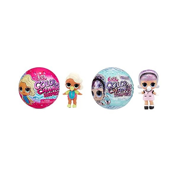 L.O.L. Surprise! Color Change Dolls PDQ Glitter CLR Chg DL PDQ