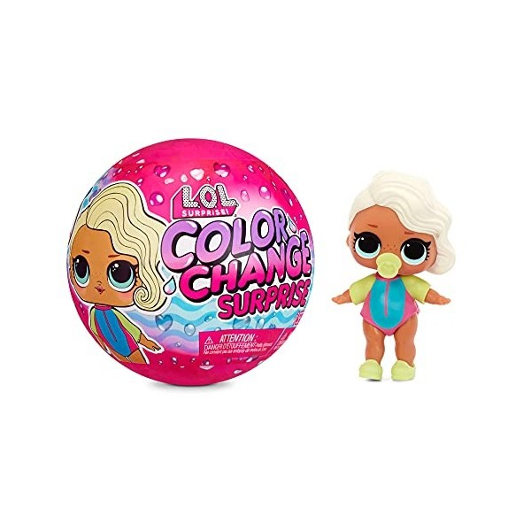 L.O.L. Surprise! Color Change Dolls PDQ Glitter CLR Chg DL PDQ