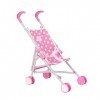 Dolly Tots Poussette simple | Poussette pour poupée jouet | Poussette pour poupée pour enfants | Poussette pliable pour jeux 