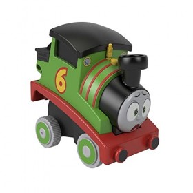 Thomas et ses amis Percy Cascades Press & Go​, Locomotive pour faire la Course, Inclut 1 Locomotive Spéciale Cascades, Jouet 