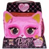 Purse Pets Métalliques Magic - Bulldog Français Ou Zèbre - Compagnon Interactif Sac À Main - Animal Interactif Qui Cligne des