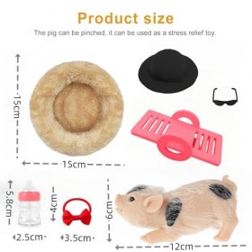 HDTVTV Poupée Reborn, mini corps entier en silicone de 12 cm, mini poupée Reborn douce, poupée Reborn réaliste à pression sur