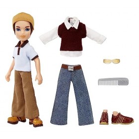 Bratz Original Poupée Mannequin Koby - Boyz Series 3 - Poupée Garçon, 2 Tenues et Poster - pour Les Collectionneurs et Les En