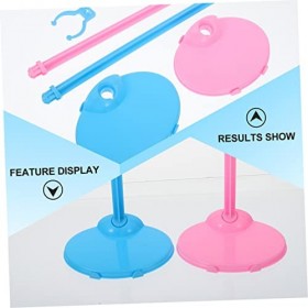 Totority 60 Pcs Support De Poupée Robe Multicolore Jouets pour Enfants Tenue pour Les Filles Figurine Stand Poupées Stands Ba
