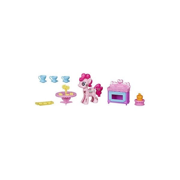 My Little Pony POP La Patisserie de Pinkie Pie Figurine et Accessoires à Assembler