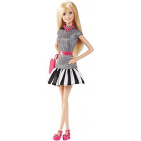 Barbie - Cln59 - Fashionistas - Style Noir Et Blanc