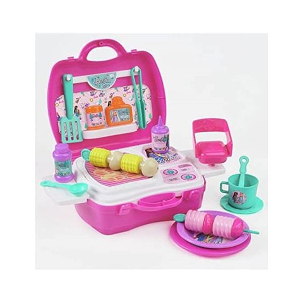 Grandi Giochi Barbie Coffret Glamping-BAR42000, BAR42000, Multicolore, Moyen