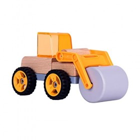 Udeas Rouleau à strass - Jouet mécanique mobile - Jouet pour bac à sable - Jouet en bois transformable à partir de 3 ans - Po