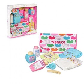 Nenuco - Sac à langer, Accessoires pour changer la couche de la poupée Famosa 700016293 