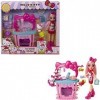 Hello KITTY Sanrio Hello Kitty coffret Cuisine avec figurine et poupée Éclair, 25 accessoires, jouet pour enfant dès 4 ans, G