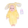 BALRAJ 30 Cm Bébé Poupée Vinyles Poupées Simulation Bébé Poupée Douce Réaliste Infantile Poupée avec des Vêtements Mignons Ca