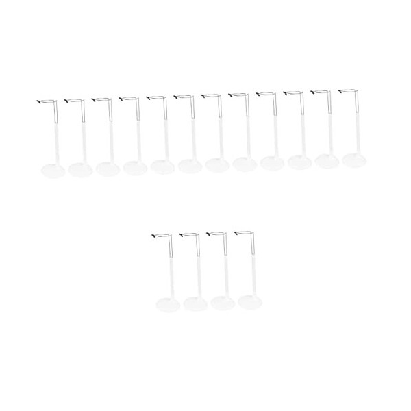 Totority 16 Pièces Cadre De Support De Poupée Mini Jouet Micro Jouets Poupées Miniatures Support De Table De Poupée Support D