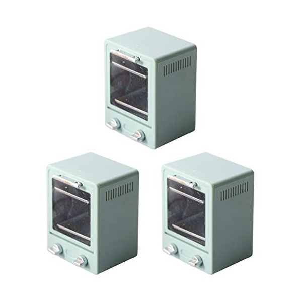 Toyvian 3 Pièces Maison De Poupée Support De Cuisine Batterie De Cuisine Faire Semblant Dustensiles De Cuisine Faire Semblan