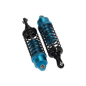 ZEZEFUFU Lot de 4 amortisseurs de rechange avant et arrière en métal pour Traxxas 1/10 Slash 4x4 4WD RC Crawler