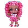 Kindi Kids Berri DLish Strawberry Blossom Scented Big Sister Official 10 inch Toddler Doll with Bobble Head, Big Glitter Eye