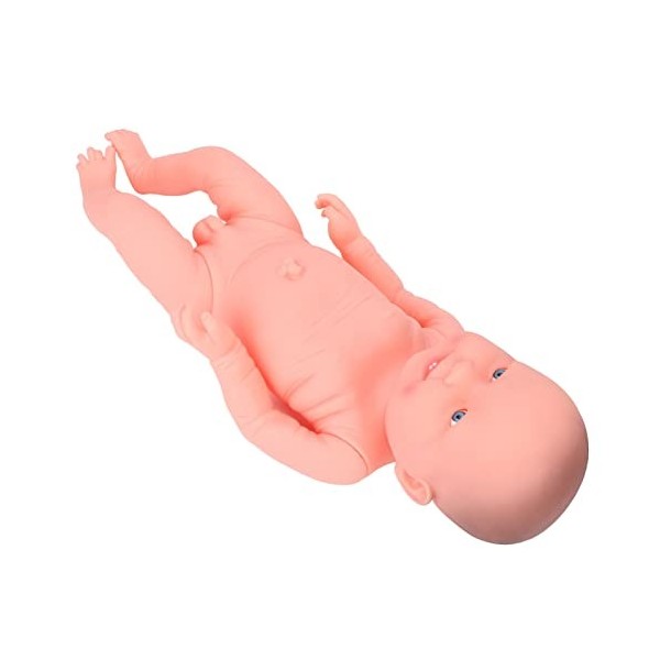 Poupée de Bébé Fille Réelle Anatomiquement Correcte, Poupée Nouveau-né Détaillée Réaliste de Haute Simulation pour les Enfant