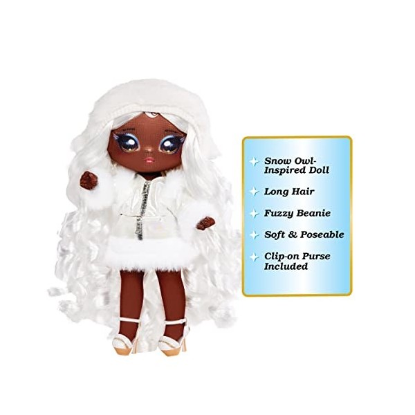 RAINBOW HIGH Na Surprise 2-in-1 Winter Theme-Snow Owl, 119357EUCF