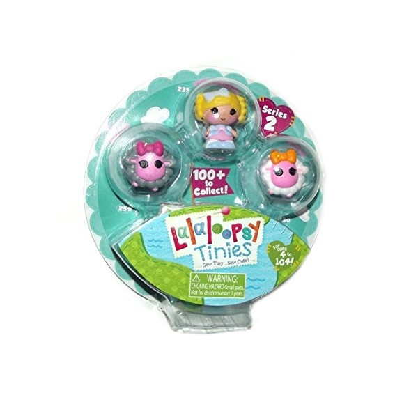 Lalaloopsy Tinies – Coffret n° 6 – Pack de 3 Mini Personnages
