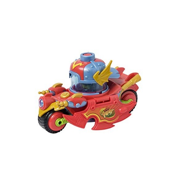 Véhicule Superthings Kid Fury – Contient 1 véhicule avec 1 lanceur et 1 figurine exclusive