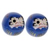 HOOTNEE 2 Pièces Gobelet du Dharma Poupée Porte-Bonheur Japonaise Décor De Tableau De Bord De Voiture Décor De Daruma Jeu De 