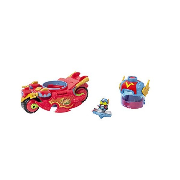 Véhicule Superthings Kid Fury – Contient 1 véhicule avec 1 lanceur et 1 figurine exclusive
