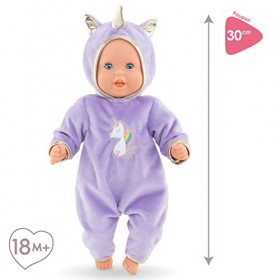 Corolle - Mon Premier Poupon - Bébé Calin Licorne - 30cm - Des 18 mois