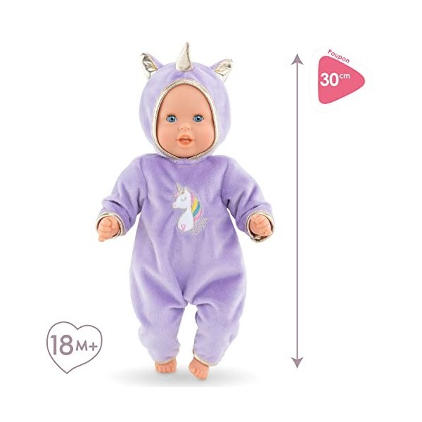 Corolle - Mon Premier Poupon - Bébé Calin Licorne - 30cm - Des 18 mois