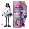 Barbie Poupée Mannequin Cutie Reveal Snowflake Sparkle avec costume de chouette et 10 surprises, dont éléments qui changent d