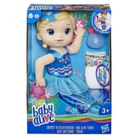 Baby Alive - Sirène et Bébé - Poupee Cheveux Blonds