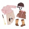 Our Generation - BD30326Z - Tenue deluxe - équitation rose