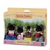 Sylvanian Families - La famille chat magicien - 5530 - Famille 4 Figurines - Mini Poupées