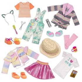 Glitter Girls-14 Doll Deluxe Multi-Pack Outfit, 62243469280