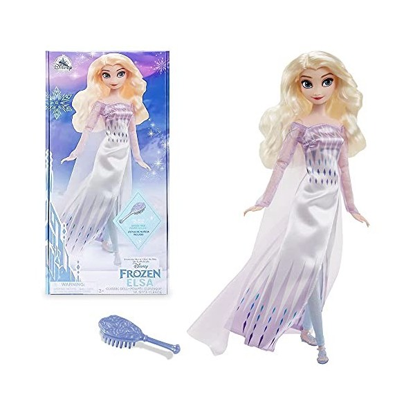 Disney Elsa Classic Doll – Frozen 2 – 11 ½ Inches, Multicolore