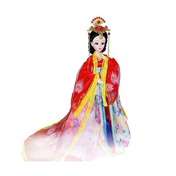 Poupée Ancienne Chinoise de 30 cm, poupées de Collection Barbie réalistes, poupées de Figurines Vintage décor à la Maison pou