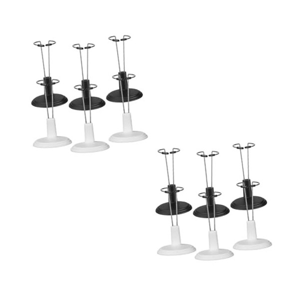 ibasenice 18 Pièces Cadre De Support De Poupée Jouets pour Enfants Présentoir À Collectionner Cadre De Rangement pour Enfants