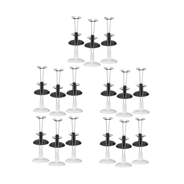 ibasenice 18 Pièces Cadre De Support De Poupée Jouets pour Enfants Présentoir À Collectionner Cadre De Rangement pour Enfants