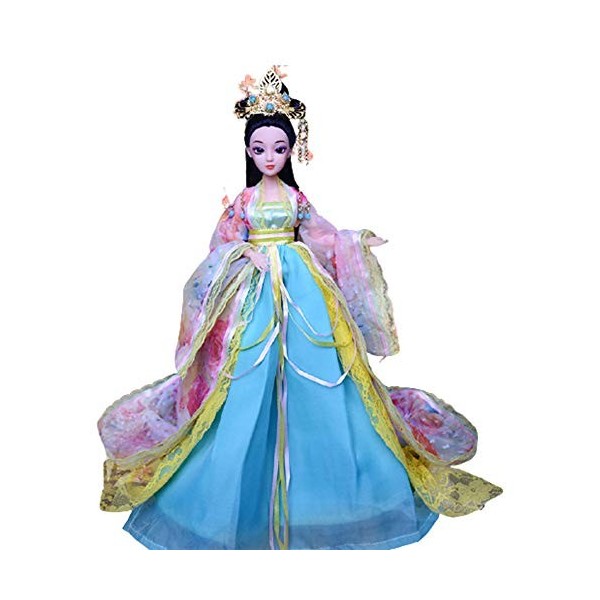 Poupée Ancienne Chinoise de 30 cm, poupées de Collection Barbie réalistes, poupées de Figurines Vintage décor à la Maison pou