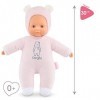 COROLLE - Mon Doudou Corolle - PtiCoeur Ours Rose - 30 cm - Des 9 mois