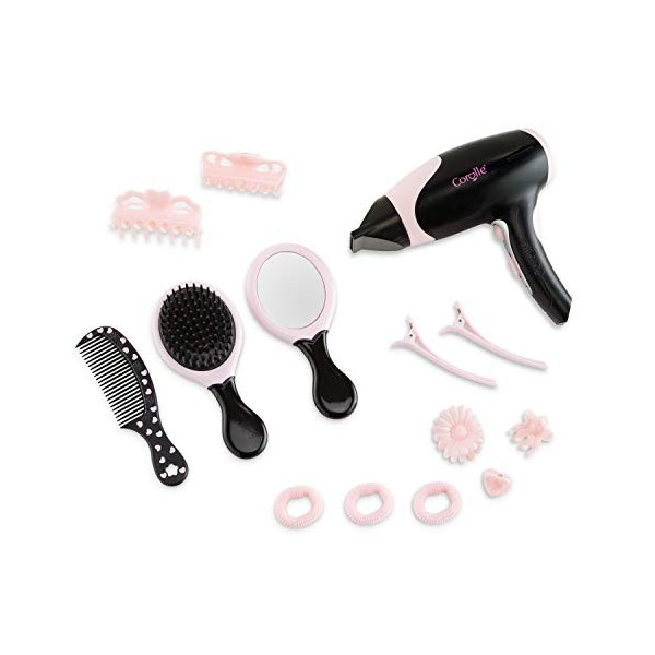 Corolle - Coffret Coiffure, 14 Accessoires, dès 3 Ans, 9000310020