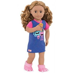 Our Generation- Snuggle Monster Jouet, BD30371, Coloris Assortis