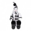 Colcolo Porcelaine Clown Modèle Pieds Suspendus Collection Poupée Clown Accessoires de