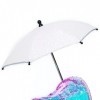 Roma- Variety, RDP-P-P, Blanc Scintillant, Polly Sparkle Dolls Pram Parasol