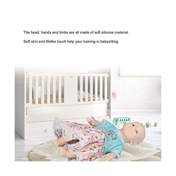 LBEC Baby Doll, Doll Le Cadeau Parfait avec Une Robe à partir de 3 Ans