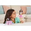 Barbie Coffret Skipper Baby-Sitter, Berceau avec poupée Amie de Skipper, bébé aux Yeux endormis, mobilier et Accessoires, Jou