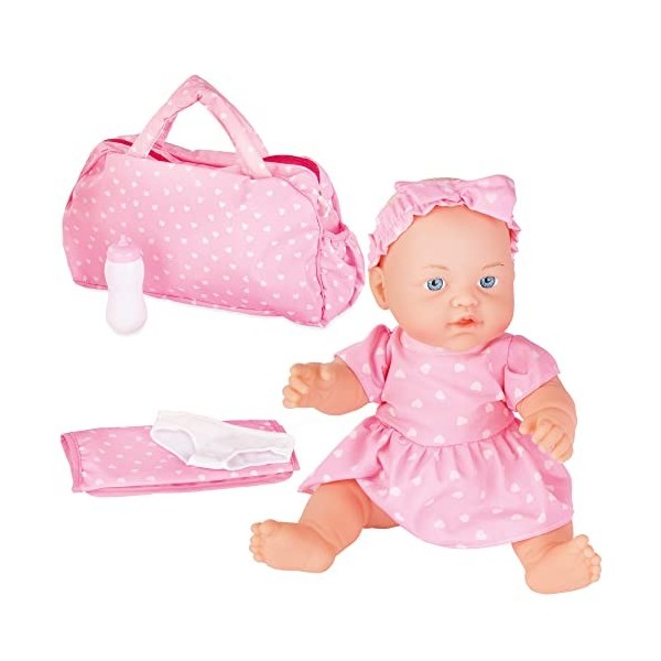 ColorBaby- Poupée 31 cm avec Sac à Langer Colorbabys 24 Mois +, 46799