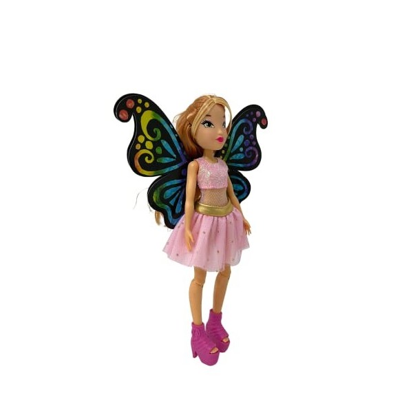 Bizak Winx Décorez Vos Ailes, créant différents Designs Arc-en-Ciel avec Les 3 Paires dailes, y Compris, caractère fée Flora