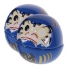 KOMBIUDA 2 Pièces Gobelet du Dharma Jouets De Véhicules Poupée Japon Figurine De Collection Daruma Figurines De Poupées Japon