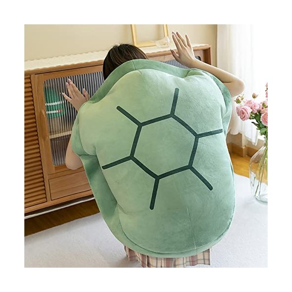 MINGZHE Peluche Tortue de Mer Peluche Tortue Jouets Portable Tortue Coquille Oreiller Tortue Poupée Anniversaire Saint Valent